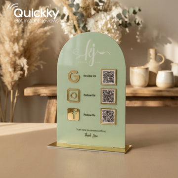 Quickky Social QR Code Stand
