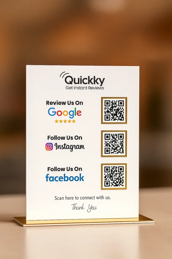 Quickky 3 in 1 QR Code Stand