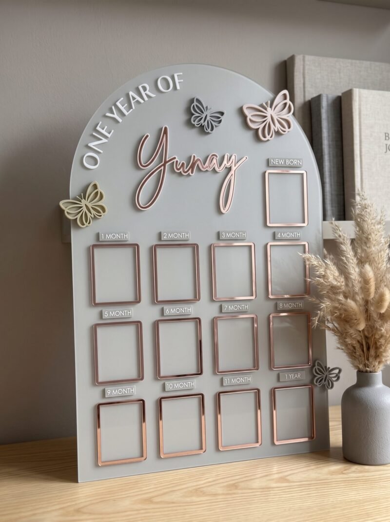Kids 12 Month Photo Frame
