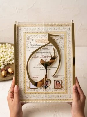 Personalized Acrylic Nikkahnama
